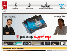 Tablet Screenshot of marmaramuzik.com